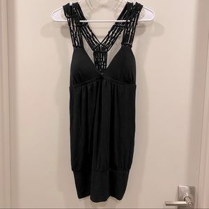 Forever 21 Macrame Racerback Tunic Top